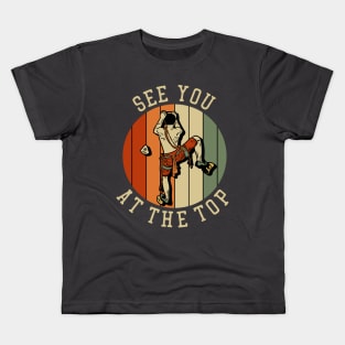 See You At The Top Vintage Kids T-Shirt